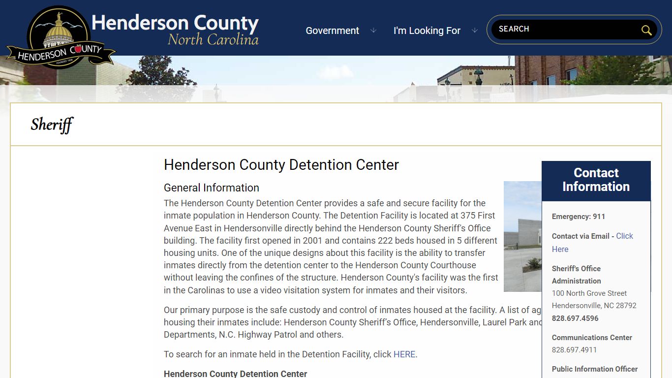 Henderson County Detention Center